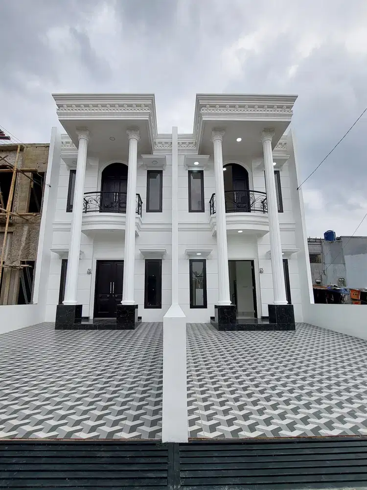 Rumah Baru Classic Modern Cluster Strategis Dekat Jalan Raya Condet