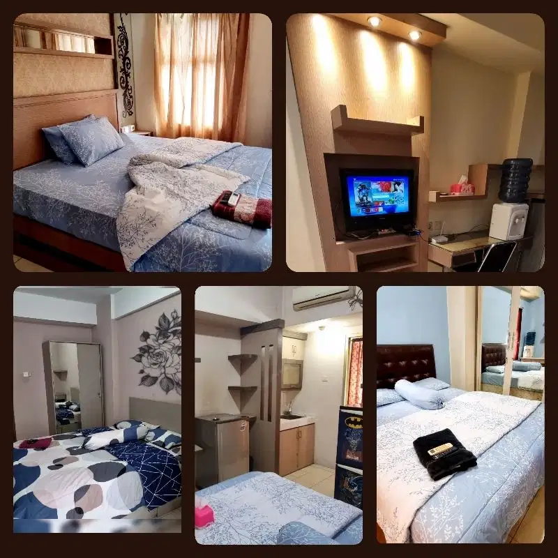 Apartemen Harian Depok, 5 M ke UI & Pancasila, Gratis Netflix, Parkir