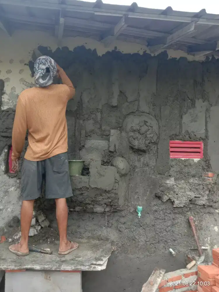 Relief tebing,kolam ikan