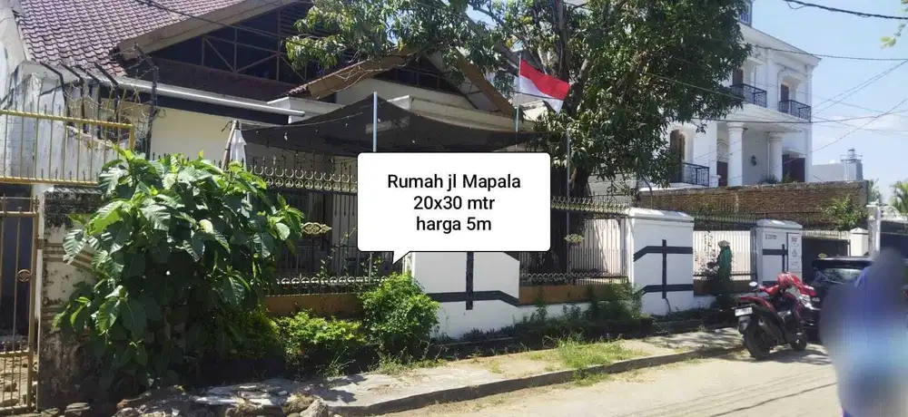 Rumah jl Mapala Panakukang dekat pettarani 600 mtr
