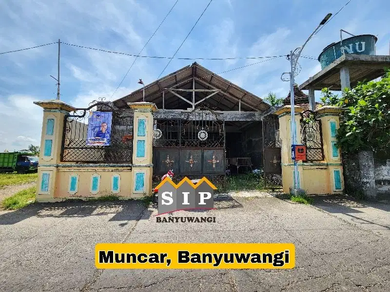 Dijual Gudang ikan lingkungan industri pabrik di Muncar Banyuwangi