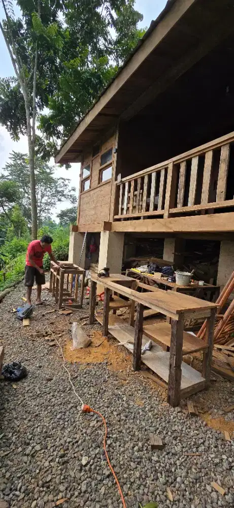 Tukang kayu jati