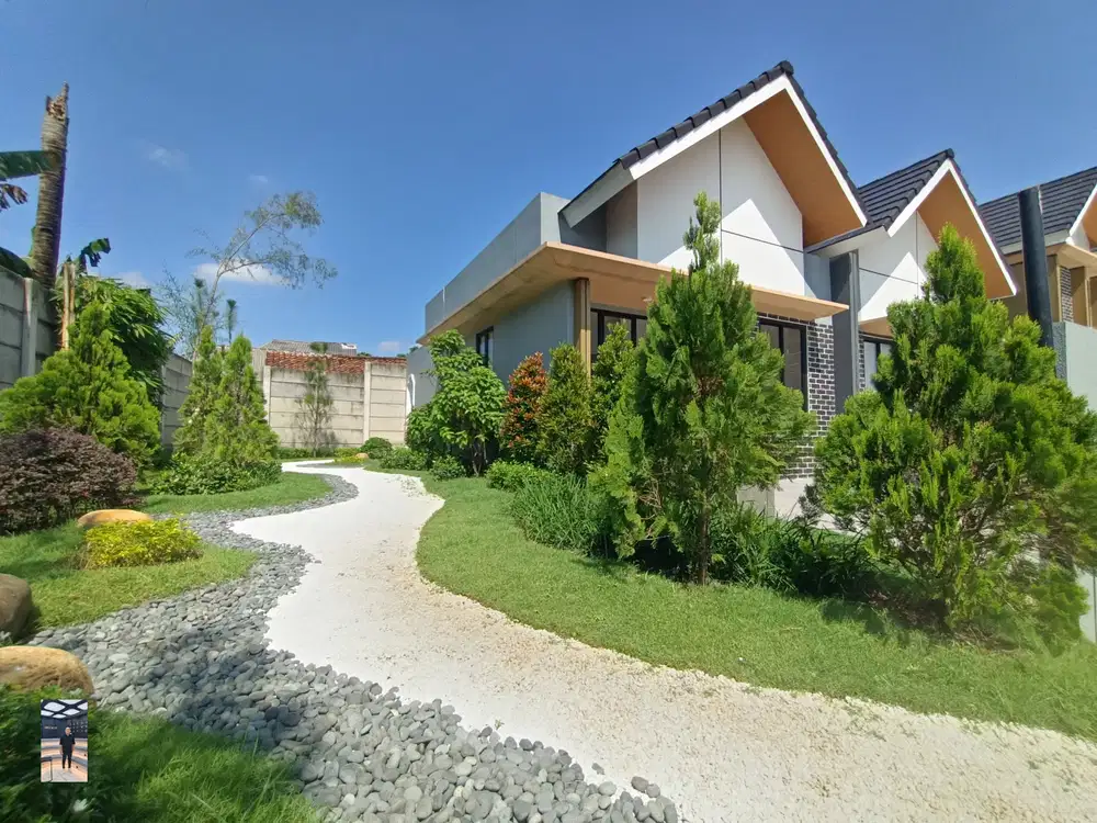 Rumah Korea Minimalis Di Bogor, Tanah Hook Asri Bebas Banjir