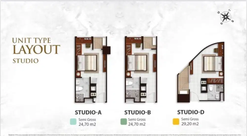 Dijual Apartement studio di The Sky Glodok cicilan 6jt/bulan