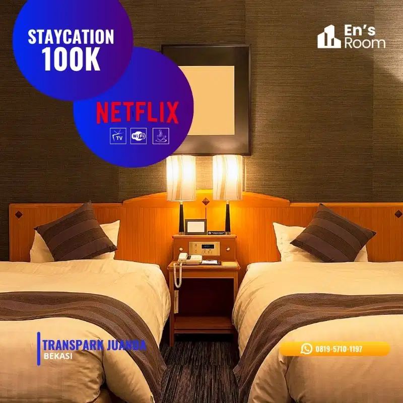 staycation bekasi full furnish