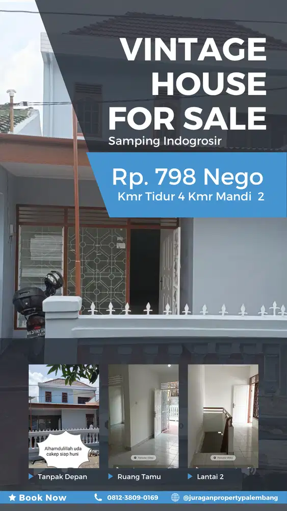 Jual rumah murah palembang
