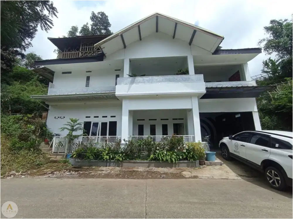 Rumah Villa Full Furnished di Gambung Pasir Jambu Siap Huni