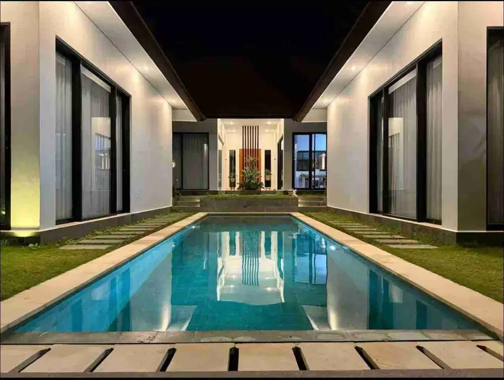 dijual villa baru lantai 1 lokasi cemagi