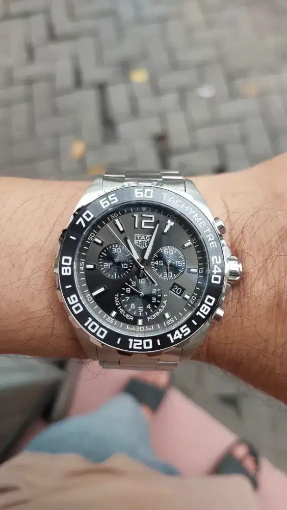 Tag heuer f1 chrono grey