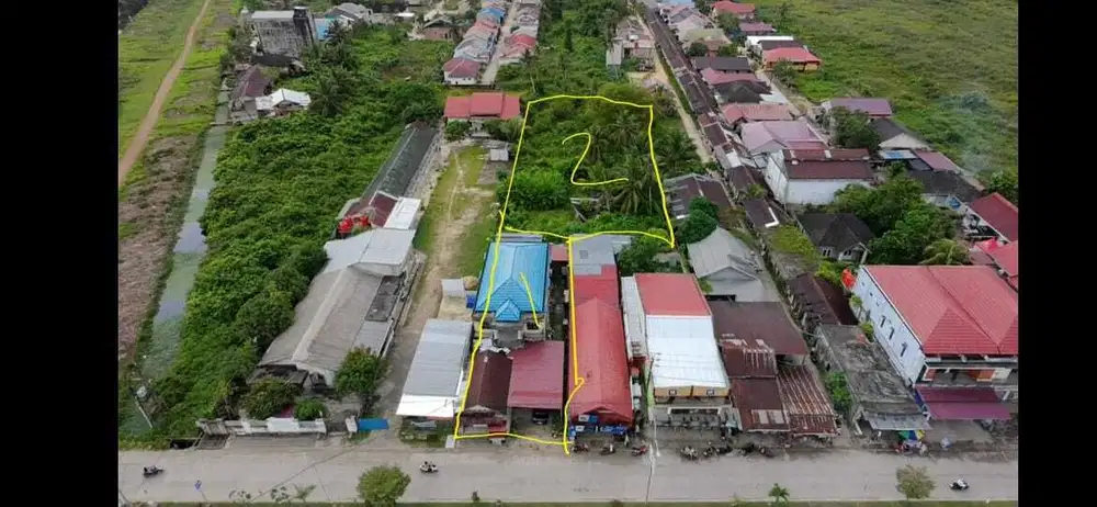 Dijual Rumah Tinggal/ Komersil seluas 2.296 di Handil Tahap 4 Kukar