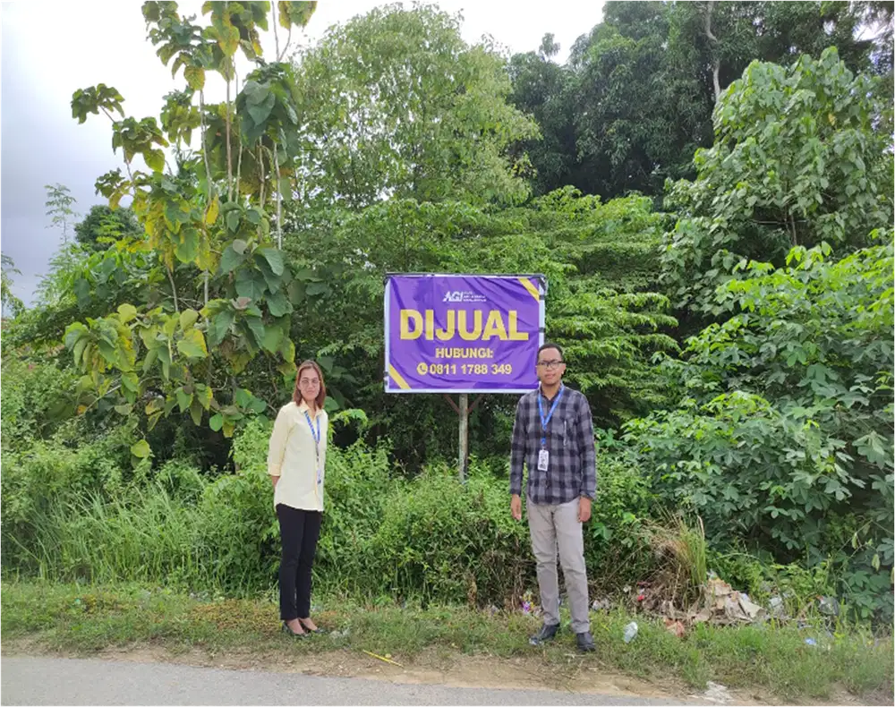 Tanah 2047 m2 Harga Terjangkau di Kendari Cocok untuk Perkebunan dan