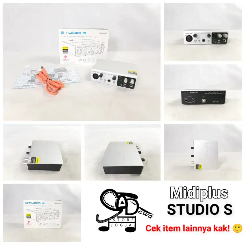MIDIPLUS STUDIO S SOUNDCARD MIDI PLUS SOUND CARD SOLO RECORDER