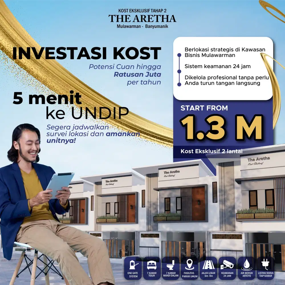 INVESTASI KOST DEKAT UNDIP TEMBALANG