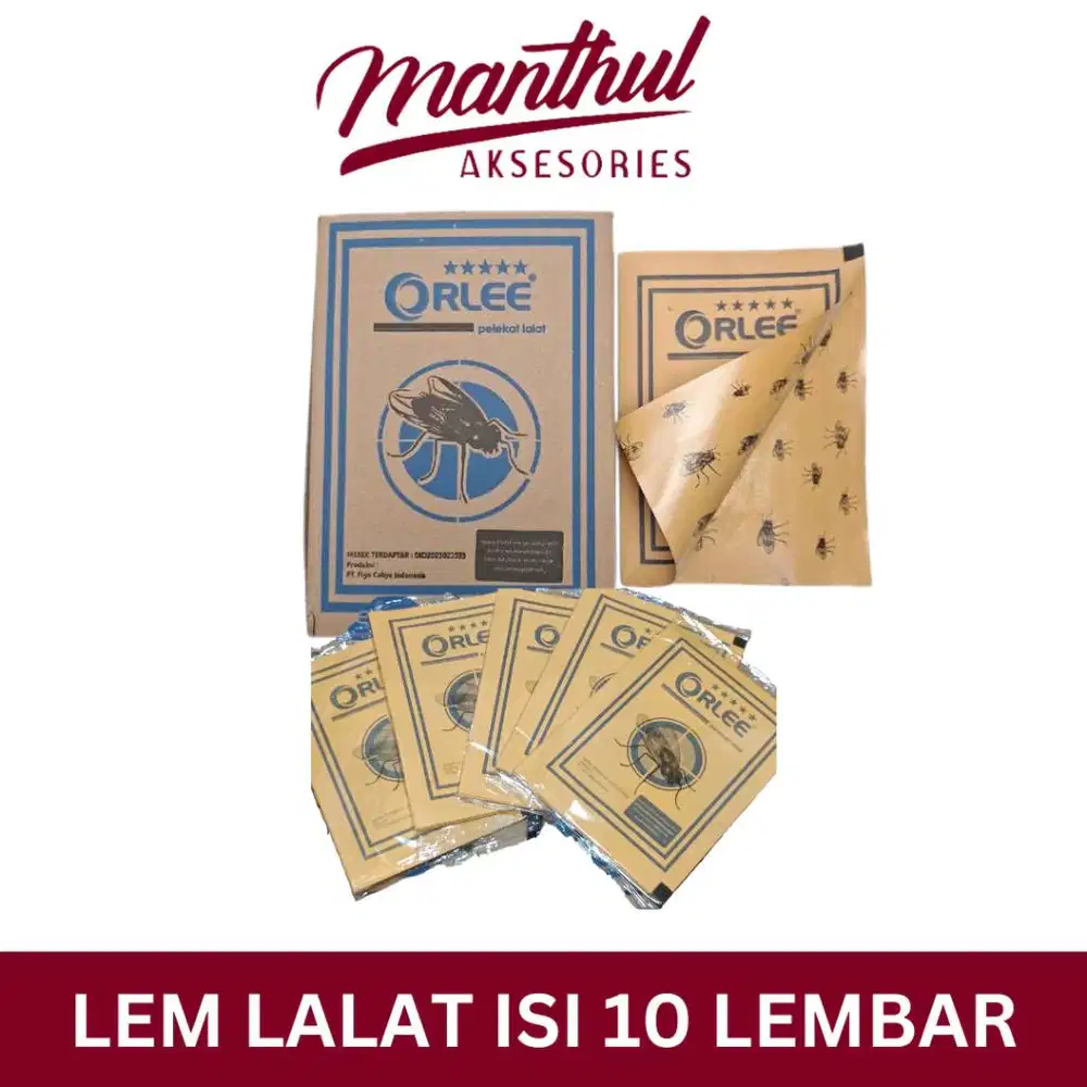 Lem Lalat 1 Pack Isi 10 Lembar Orlee