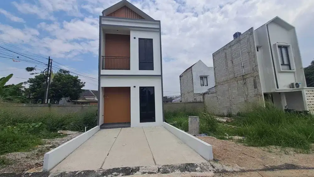 Rumah 2 lantai siap huni di pengasinan Sawangan