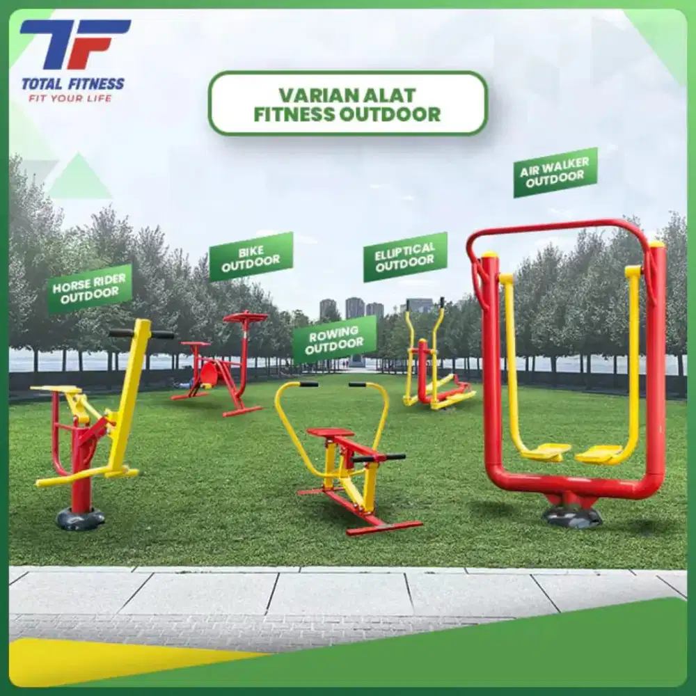 Alat fitnes Outdoor Taman fitness out door