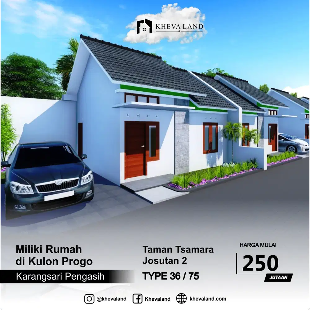 rumah di pengasih kulon progo yogyakarta dekat stasiun wates