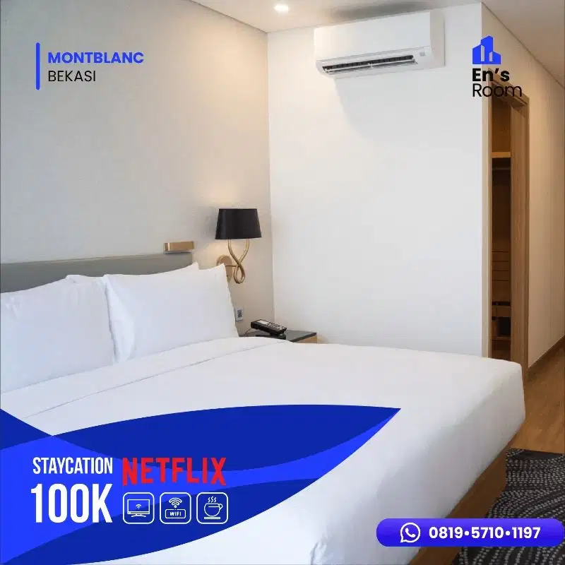 staycation affordable di apart bekasi