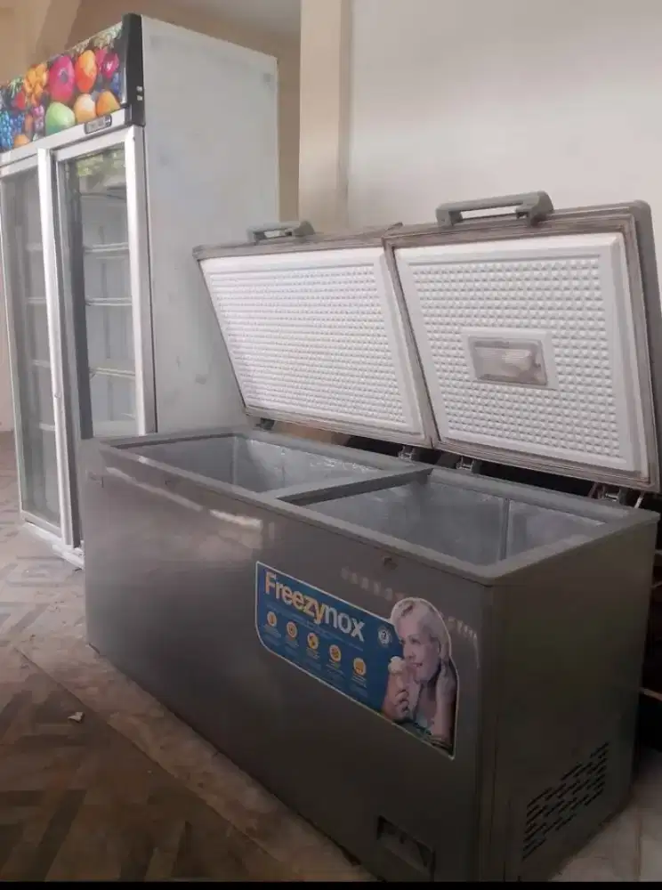 Freezer Box 600 liter super dingin dan beku tinggal pake saja