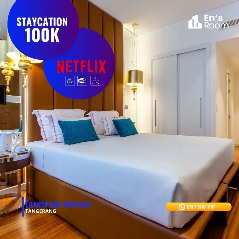 staycation akses dekat mall