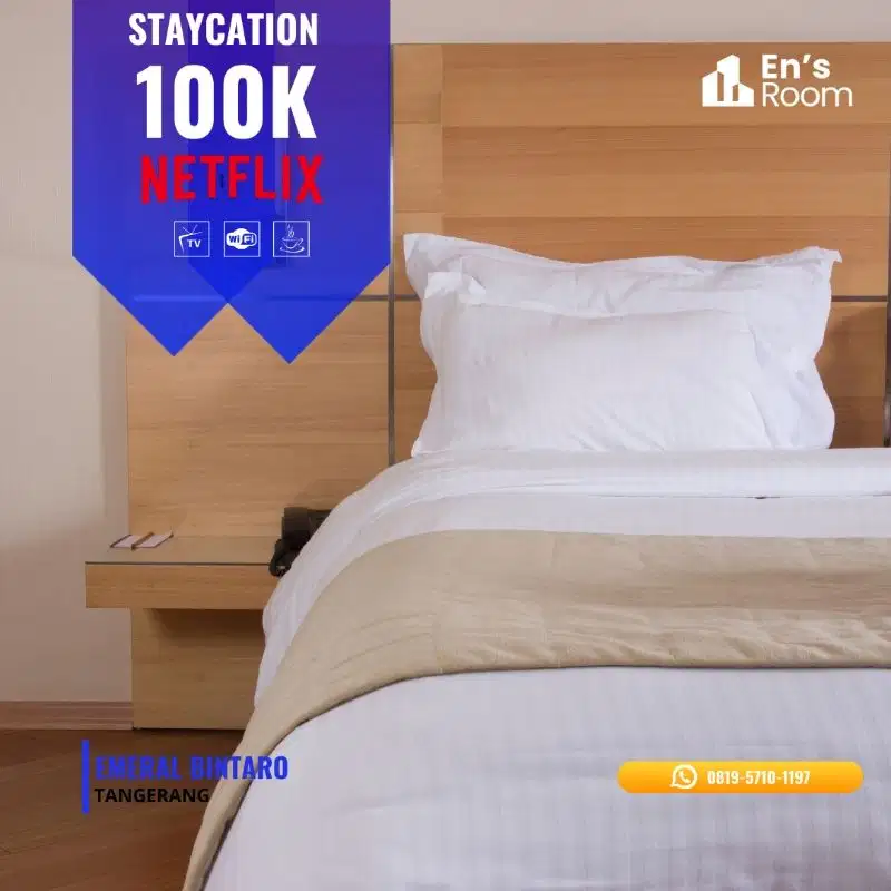 tanggal diapartemen mewah dengan harga hemat by Ensroom