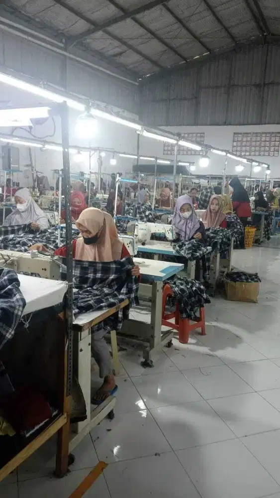DIJUAL PABRIK GARMENT AKTIF SUKOHARJO