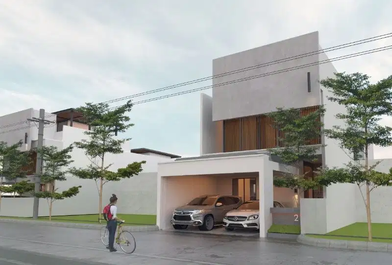 Rumah Baru Modern dlm Cluster 2.5 lt lokasi dekat raya Condet