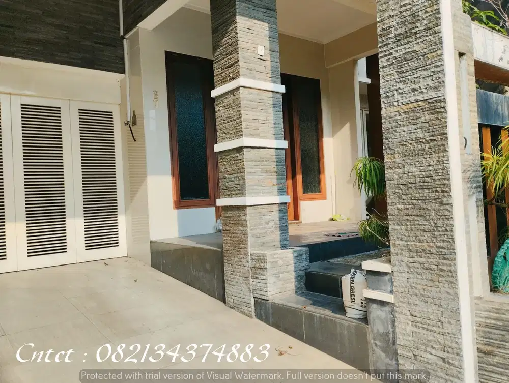 Rumah cantik 2 lantai dijual, dekat ke Mirota kampus Godean Lt 268m2