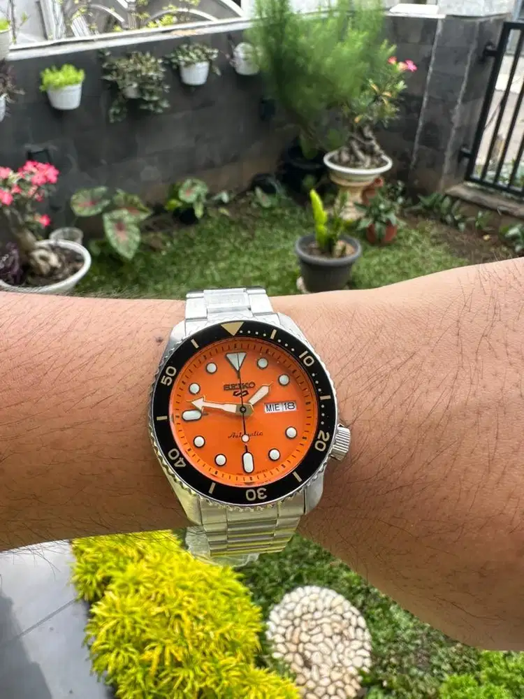 SEIKO SRPD59KI orange automatic