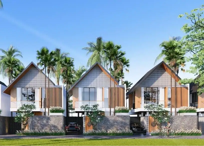 JUAL VILLA BARU UBUD FULLY FURNISHED VIEW SAWAH