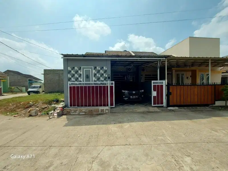 Dijual rumah cantik dlm komplek Kota Modern Sriwijaya Palembang