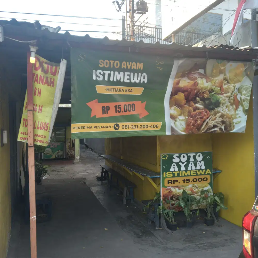 JUAL RUMAH HARGA TANAH, NOL JALAN RAYA KEMBAR MENGANTI WIYUNG!!