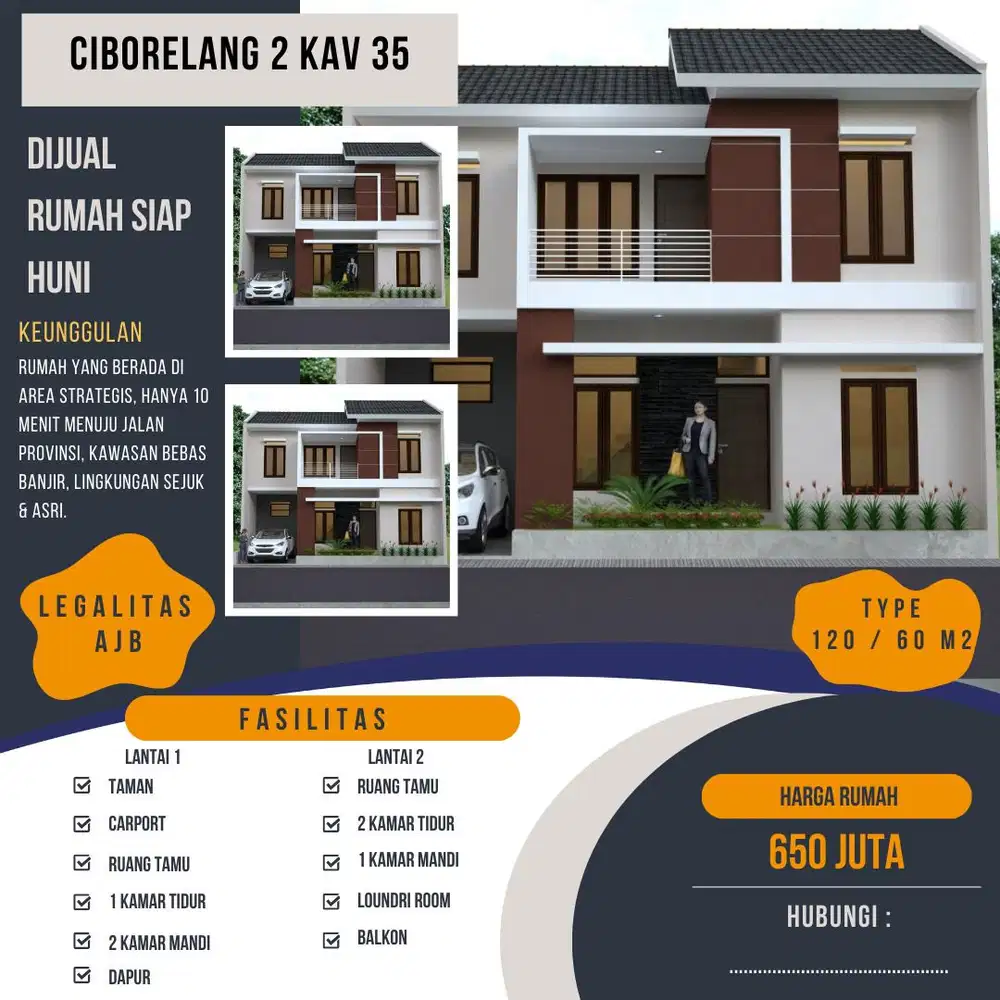 DIJUAL MURAH RUMAH HANYA 1 UNIT,LOK. CINUNUK