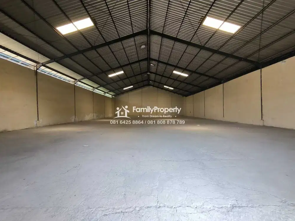 Disewakan Gudang Akses Kontainer di Semarang