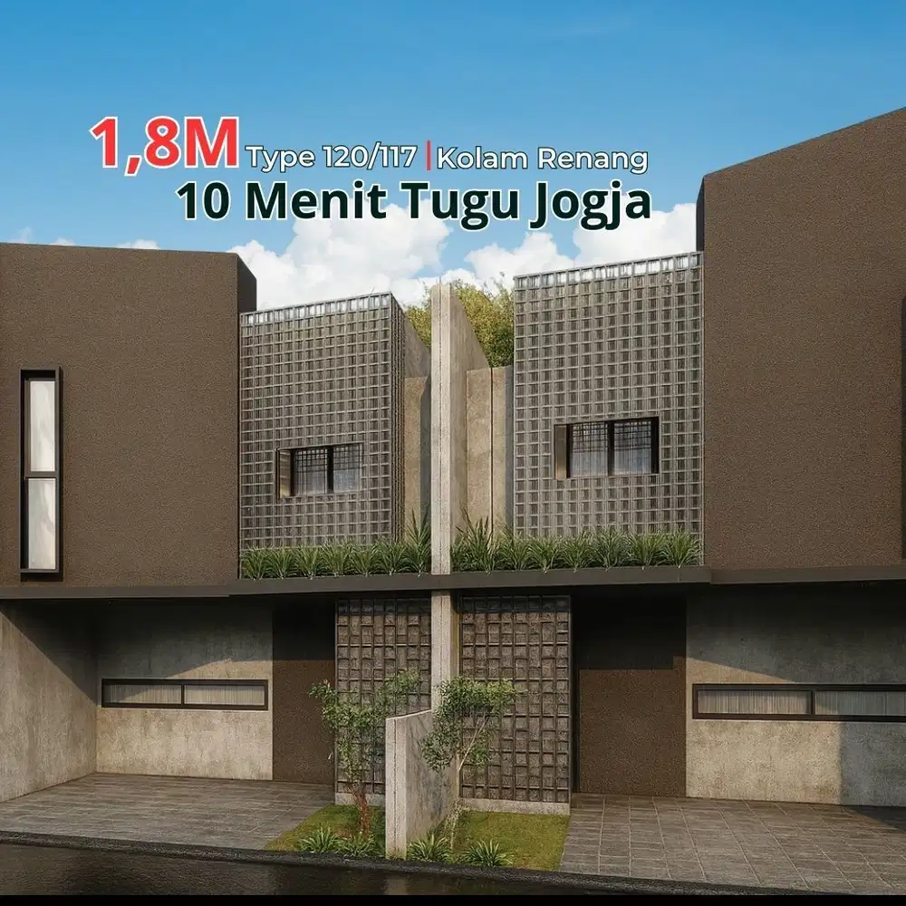 Dijual Rumah Trihanggo, Private Pool, LT117