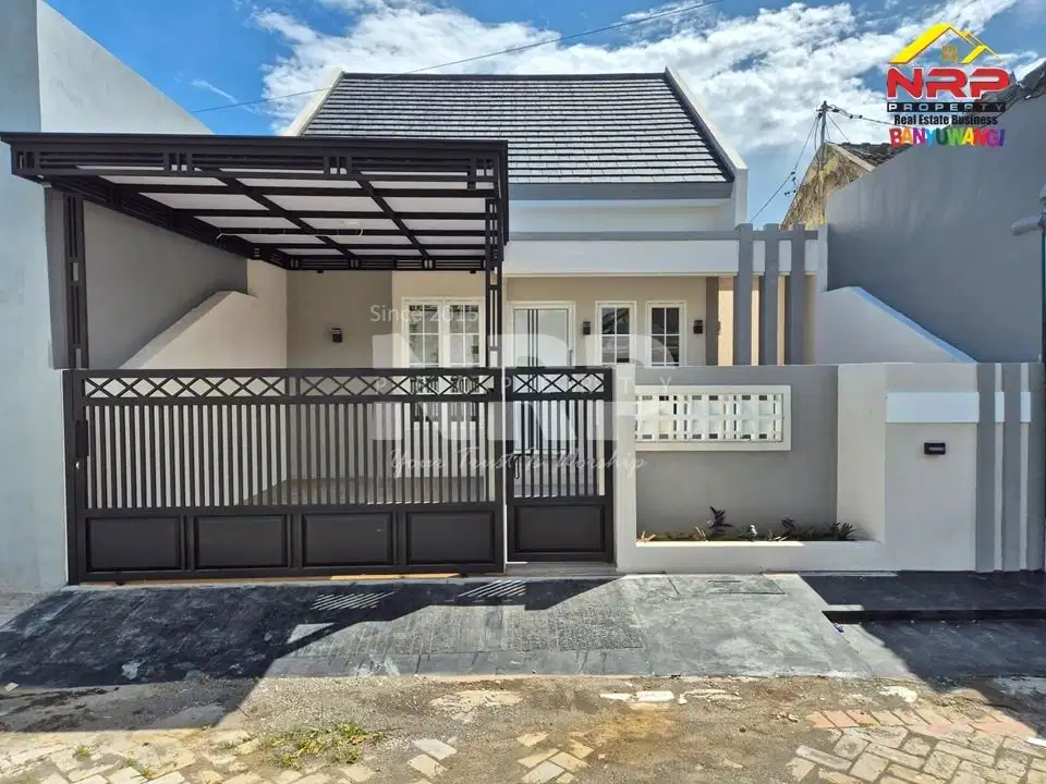 Dijual Rumah Cantik Minimalis Siap Huni di Sobo - Banyuwangi
