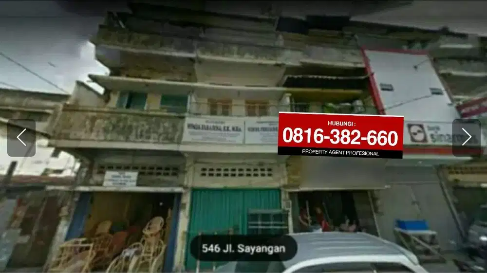 Dijual Ruko Sayangan (Sebelah BANK Sinarmas) Palembang