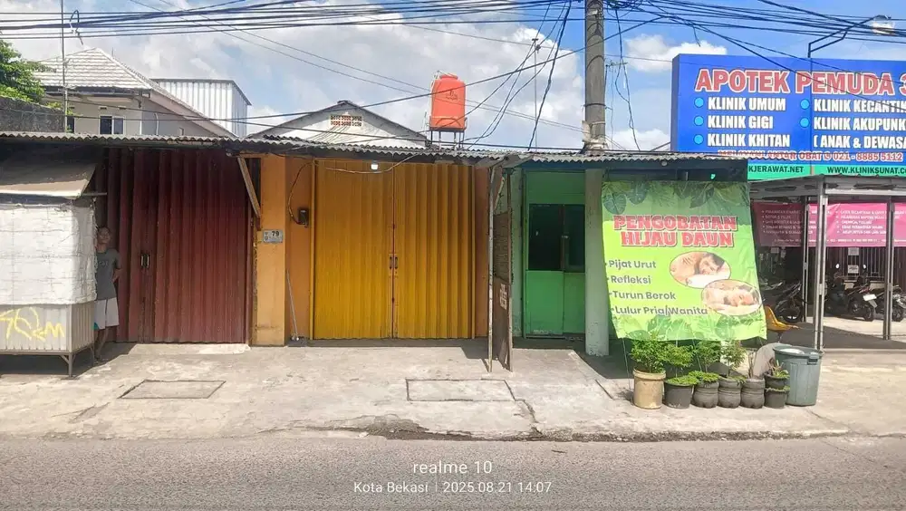 Disewakan Kios/Ruang Usaha Strategis di Kranji Bekasi Barat