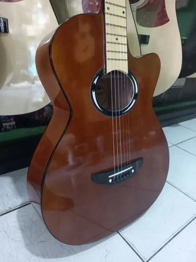 gitar ymh apx500ii tanbes coklat glossy