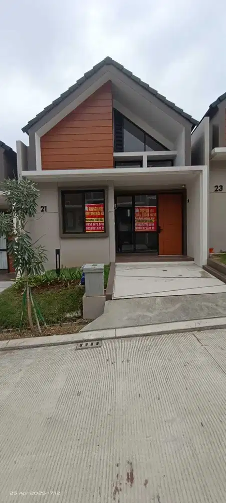 Dijual Cepat Rumah Cluster Lokasi CBD Dekat AEONMALL  dan GT Sentul Selatan Sentul City Bogor