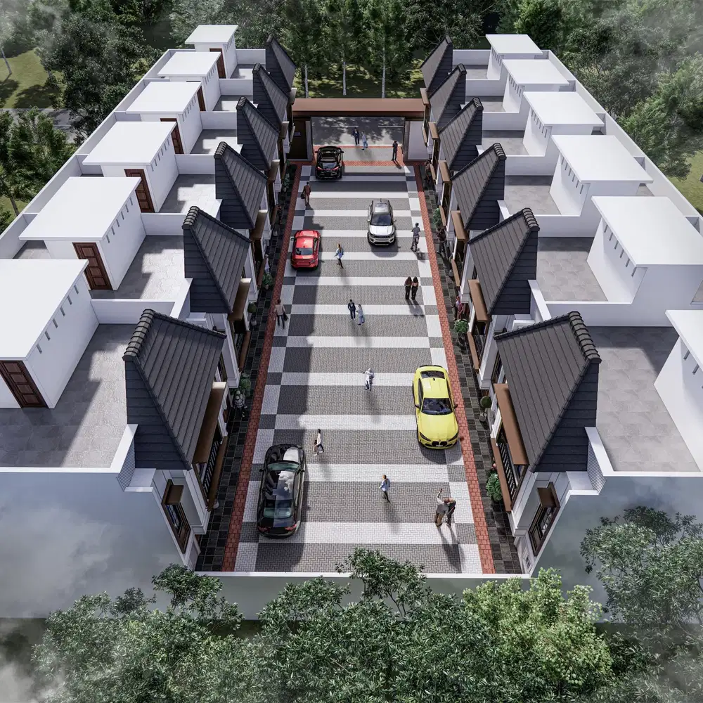 Villa komplek Sky Galaxy daerah Medan Baru