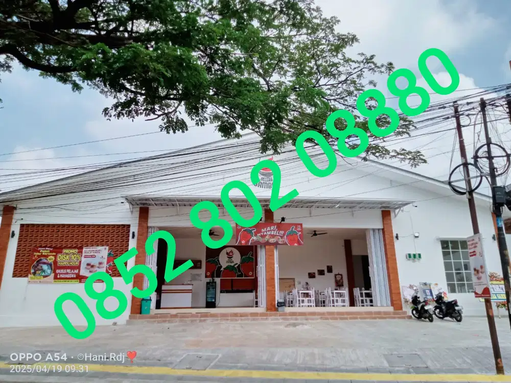 Disewakan Eks kuliner lokasi strategis di terusan jl perjuangan
