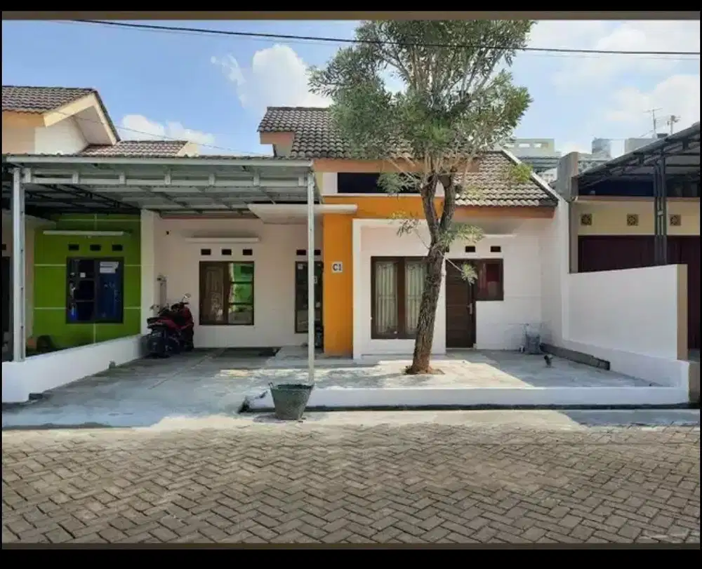 Di sewakan cat bersih cluster jalan lega lebar  nyaman