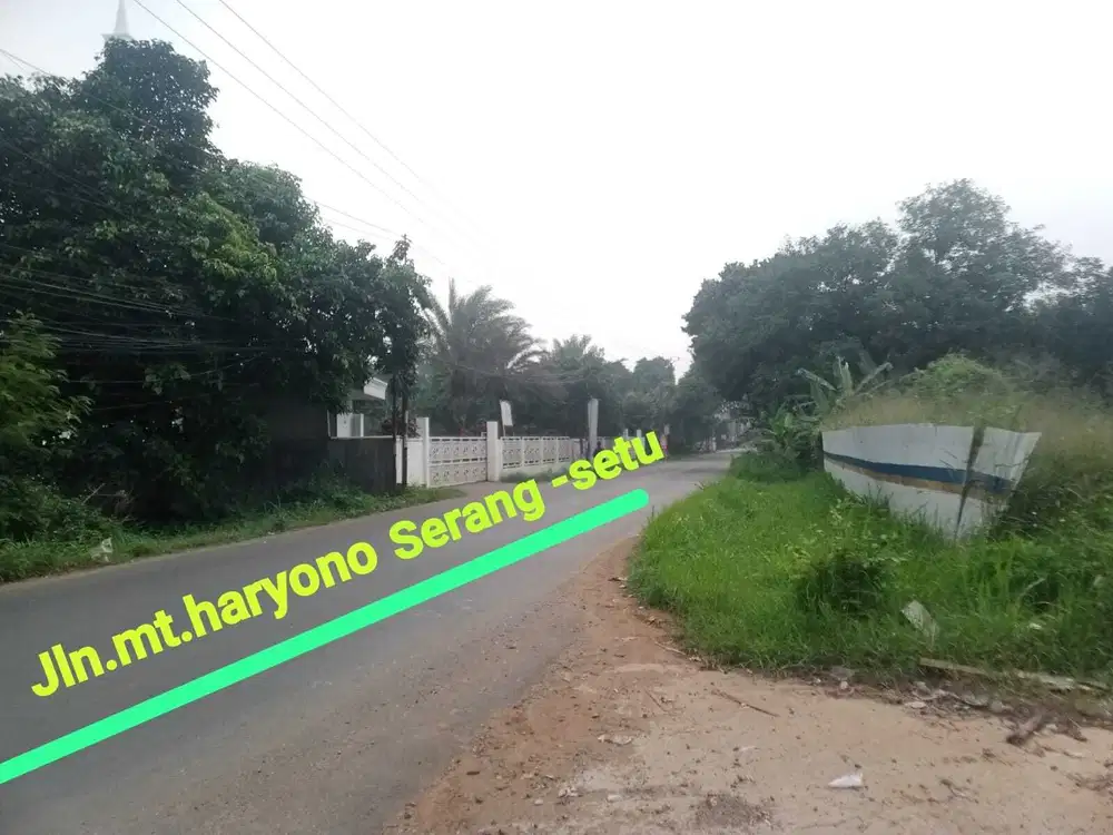 Di jual tanah setrategis depan Gerbang TOL burangkeng cimaci