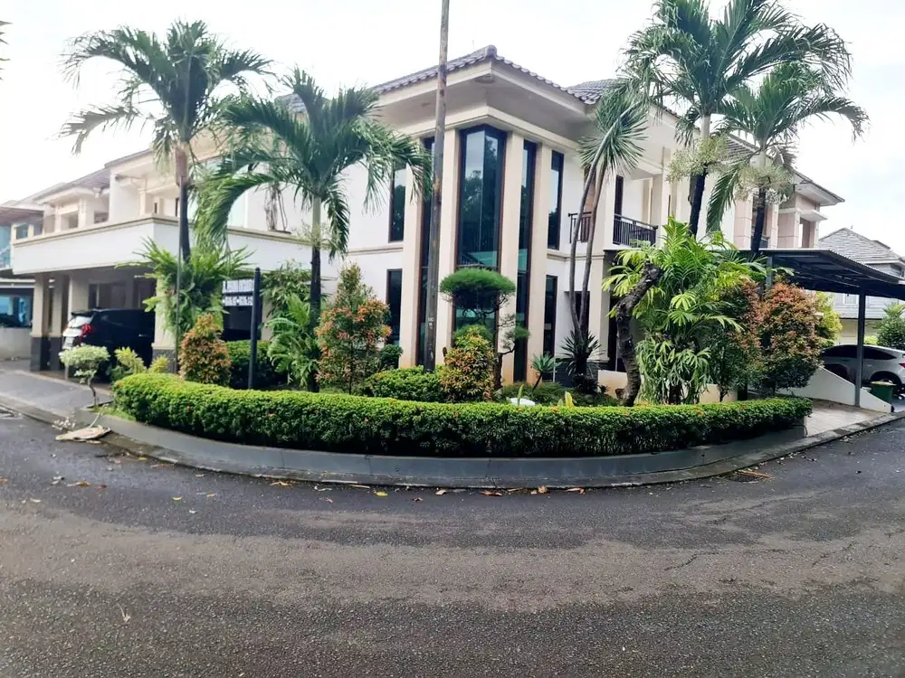 2unit Rumah mewah 2lantai di kota wisata bogor Lt.349m posisi di hook