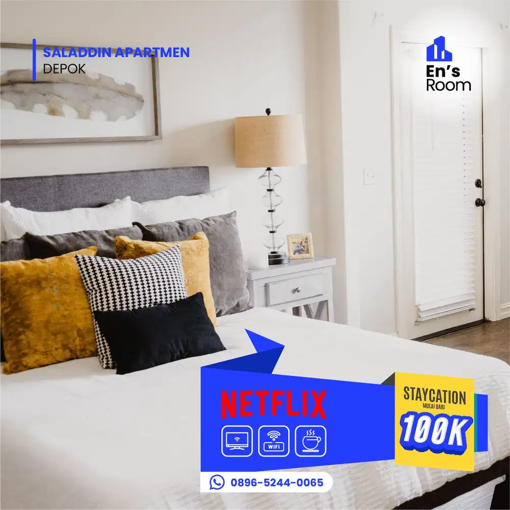 Senin Staycation Penginapan Transpark Bintaro  En'sRoom