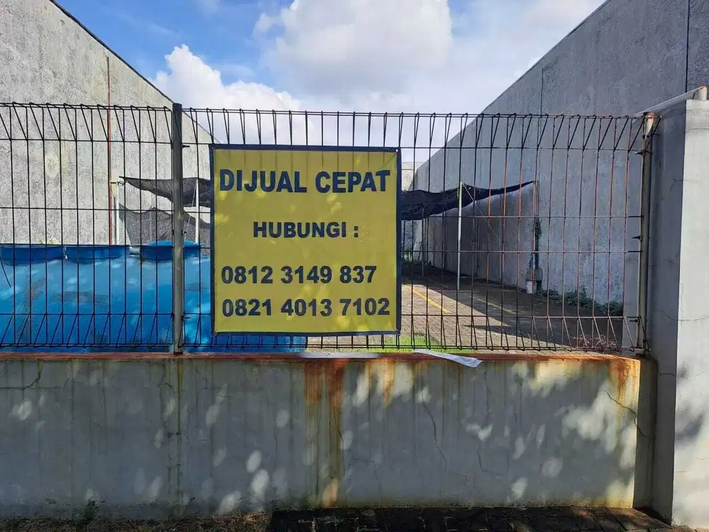 Dijual tanah di pergudangan Safe n Lock, Lingkar Timur, Sidoarjo