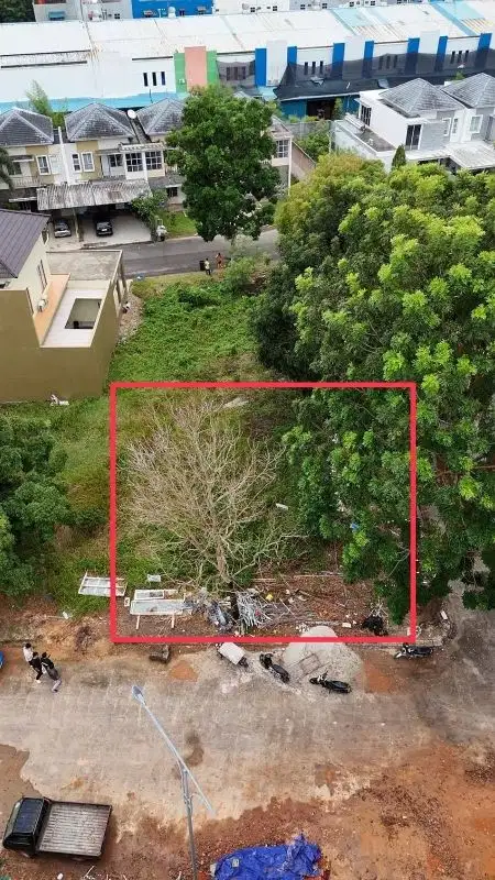 Dijual Kavling Hook Taman Golf Residence Sukajadi 