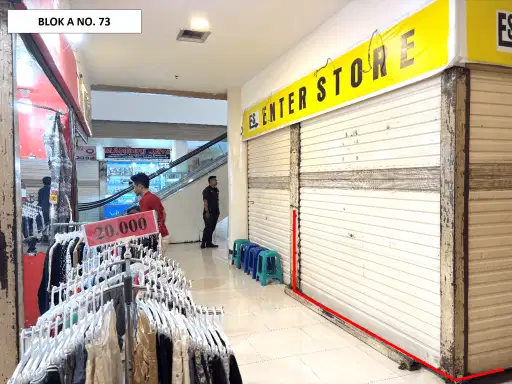 Dijual 2 Unit Kios Berlokasi Strategis di Citymall Cilegon - Banten!