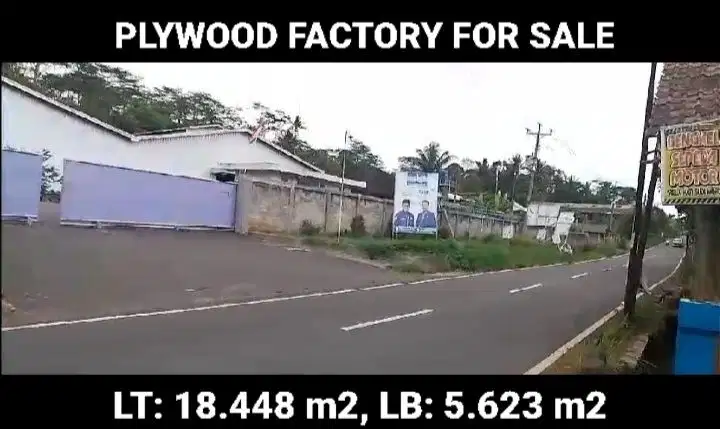 JUAL NEGO PABRIK PLYWOOD AKTIF TEMANGGUNG
